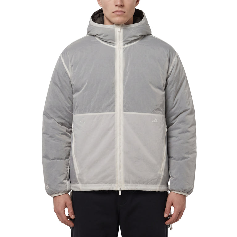 Adidas	x Arte Antwerp Puffer Jacket - XL / Shadow Olive / Off White - 3
