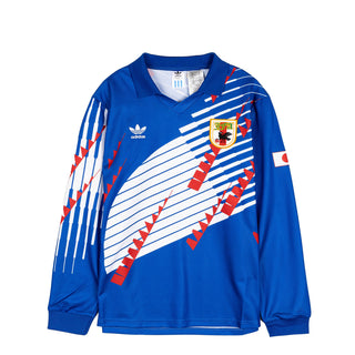 Adidas Japan Home Long Sleeve Jersey 1993 - XXL / Blue