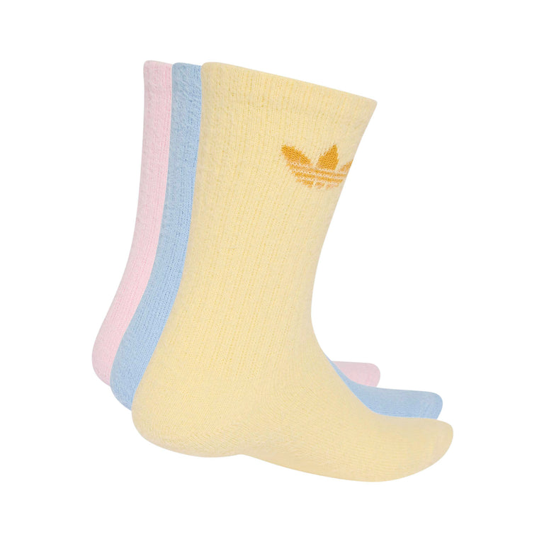 Adidas	x Care Bear Crew Sock 3 Pairs - L / Clear Pink / Clear Sky / Almost Yellow - 2