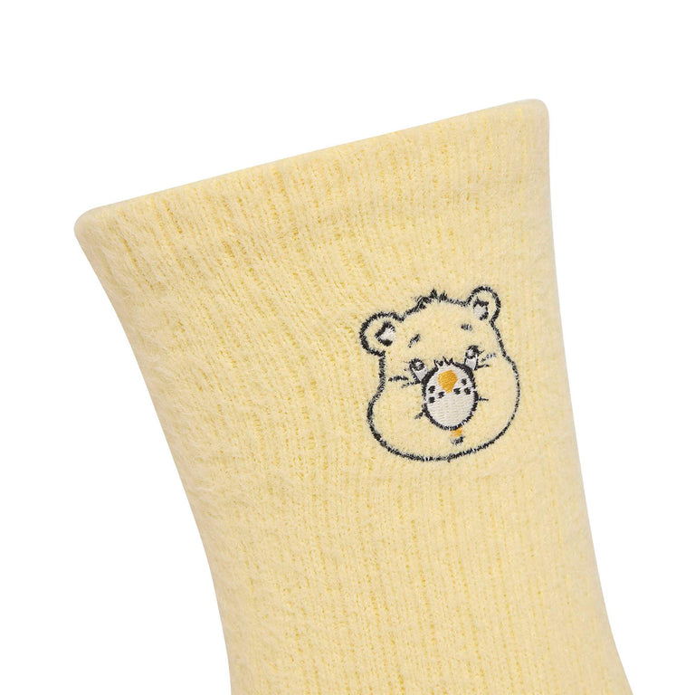 Adidas	x Care Bear Crew Sock 3 Pairs - L / Clear Pink / Clear Sky / Almost Yellow - 3