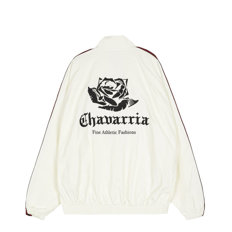 Adidas x Willy Chavarria Woven Track Jacket - M / Off White - 2