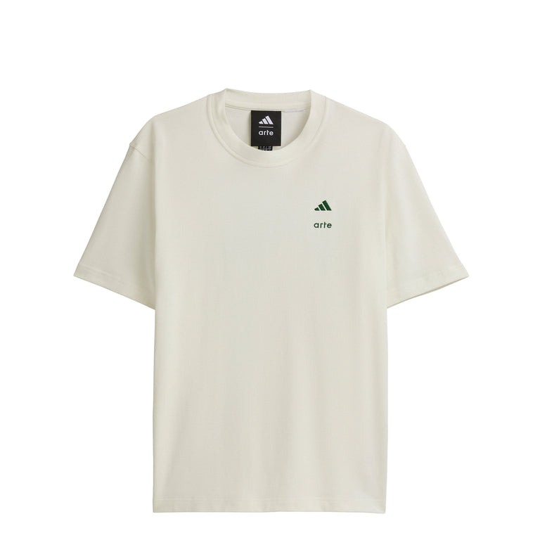 Adidas	x Arte Antwerp Graphic T-Shirt - L / Off White / Amazon Green - 2