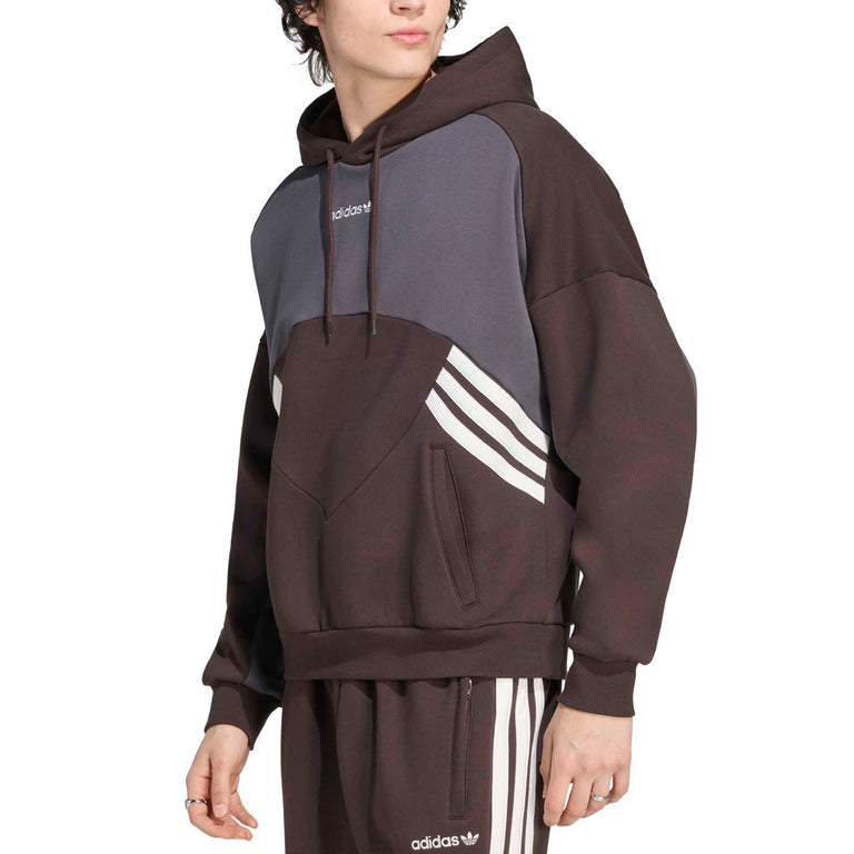 Adidas	Munich 93 Hoodie - XXL / Aurora Coffee / Utility Black - 2