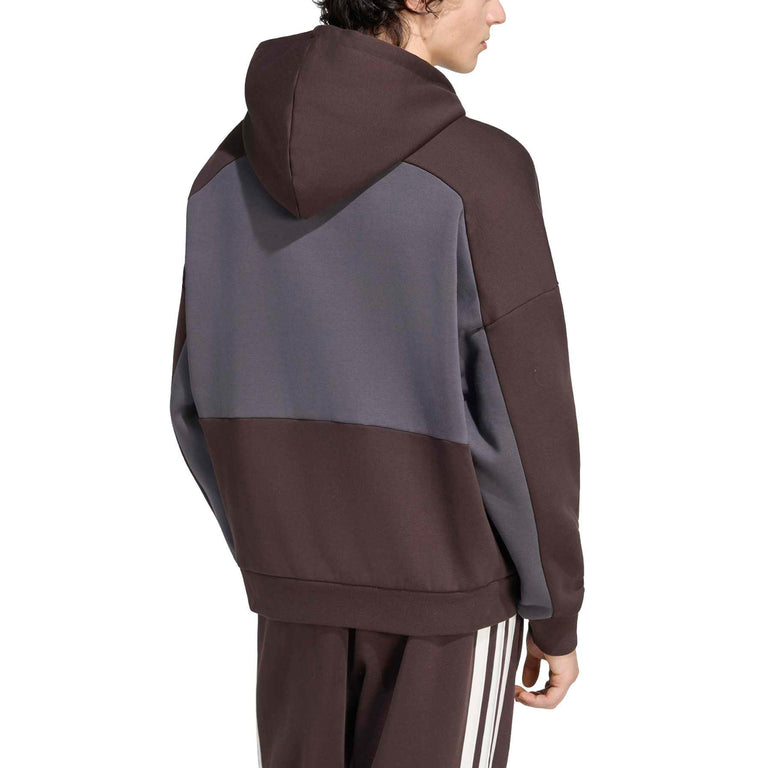 Adidas	Munich 93 Hoodie - XXL / Aurora Coffee / Utility Black - 3