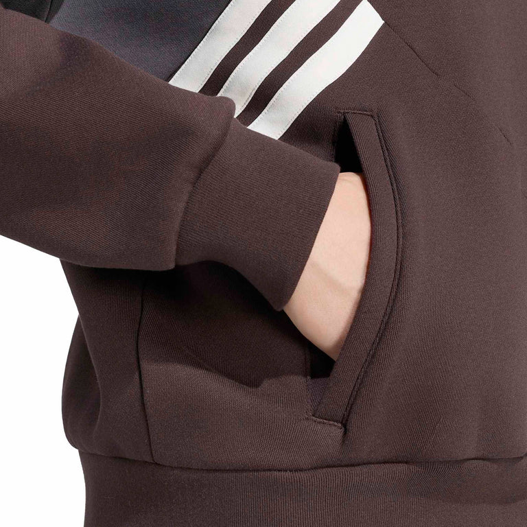 Adidas	Munich 93 Hoodie - XXL / Aurora Coffee / Utility Black - 5