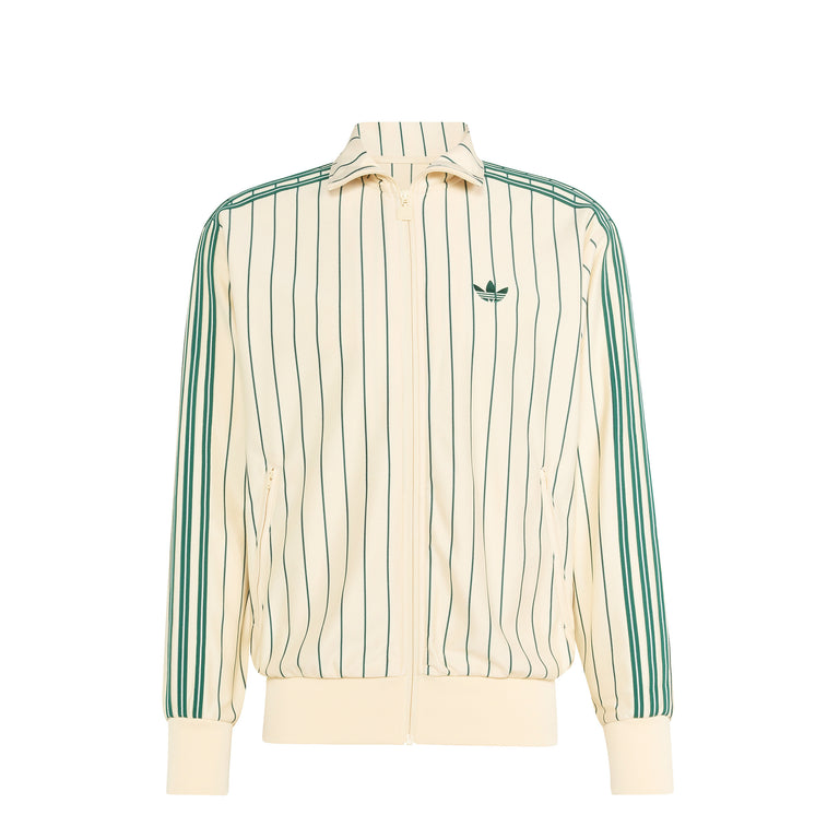 Adidas	Firebird Pinstripe Track Top - L / Warm Vanilla - 1