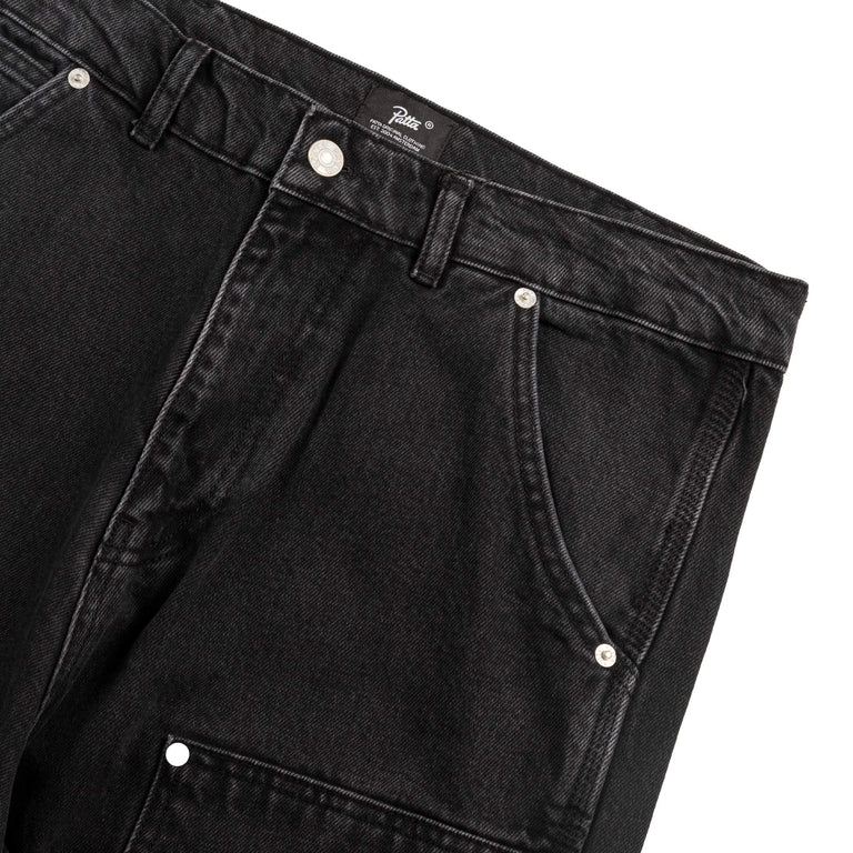 Patta Double Knee Cartoon Denim Pants