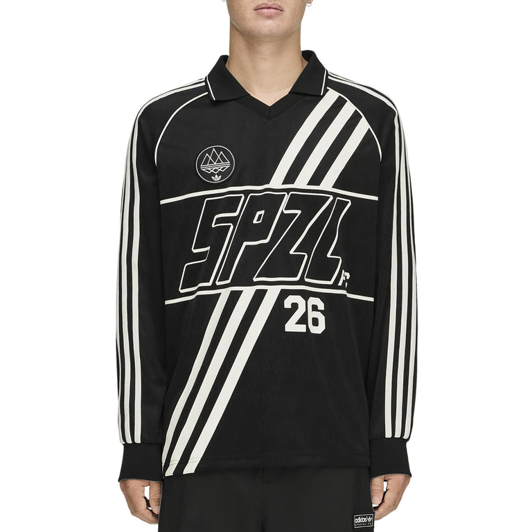 Adidas	SPZL F.C. Long Sleeve Jersey - XXL / Black - 3

