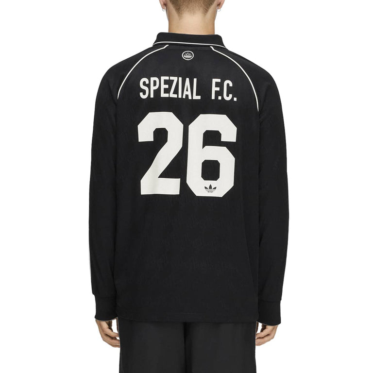 Adidas	SPZL F.C. Long Sleeve Jersey - XXL / Black - 4
