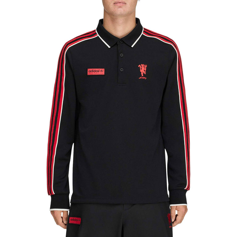 Adidas SPZL Manchester United F.C. Polo - XXL / Black - 3
