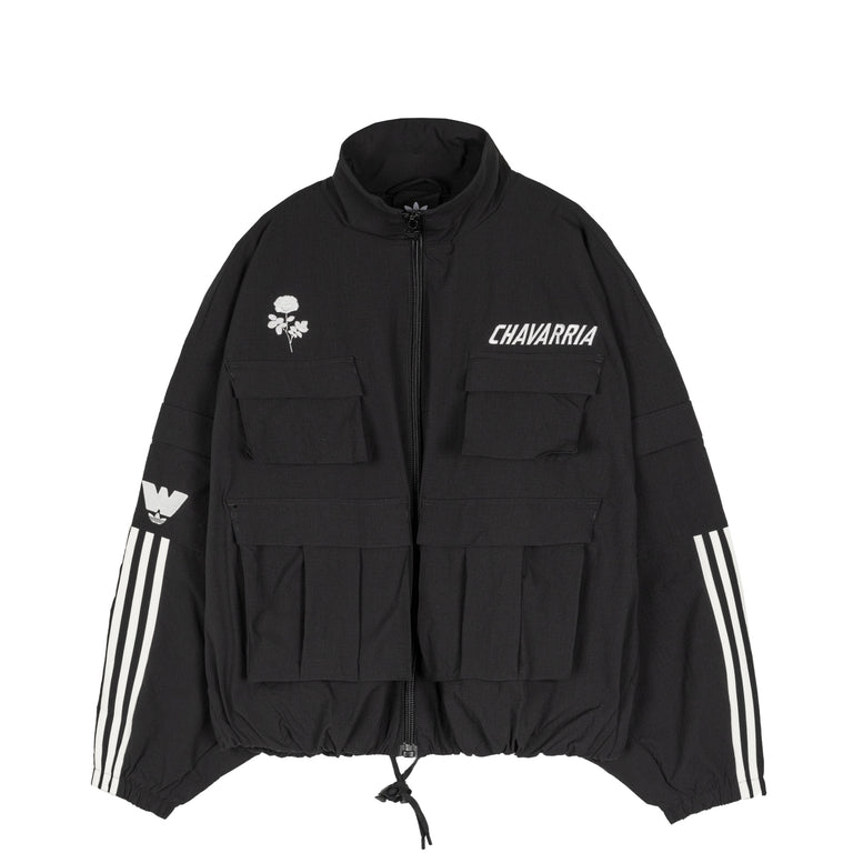 Adidas x Willy Chavarria Cargo Track Jacket - XL / Black
