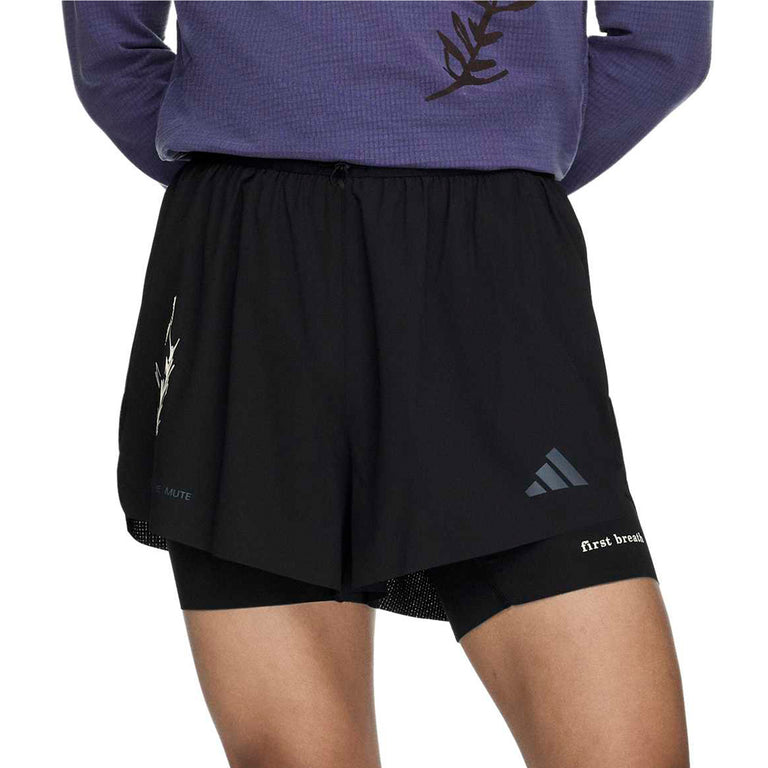 Adidas x Song for the Mute SFTM 2in1 Shorts - S / Black - 3