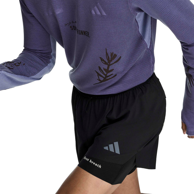 Adidas x Song for the Mute SFTM 2in1 Shorts - S / Black - 4