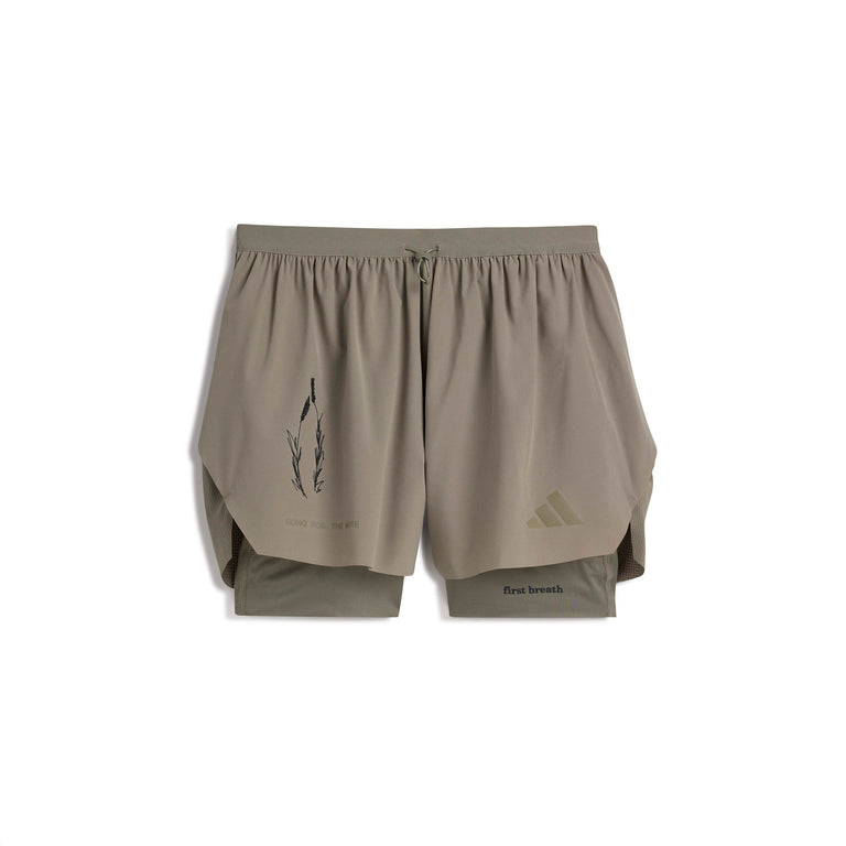 Adidas x Song for the Mute SFTM 2in1 Shorts - XL / Putty Beige
