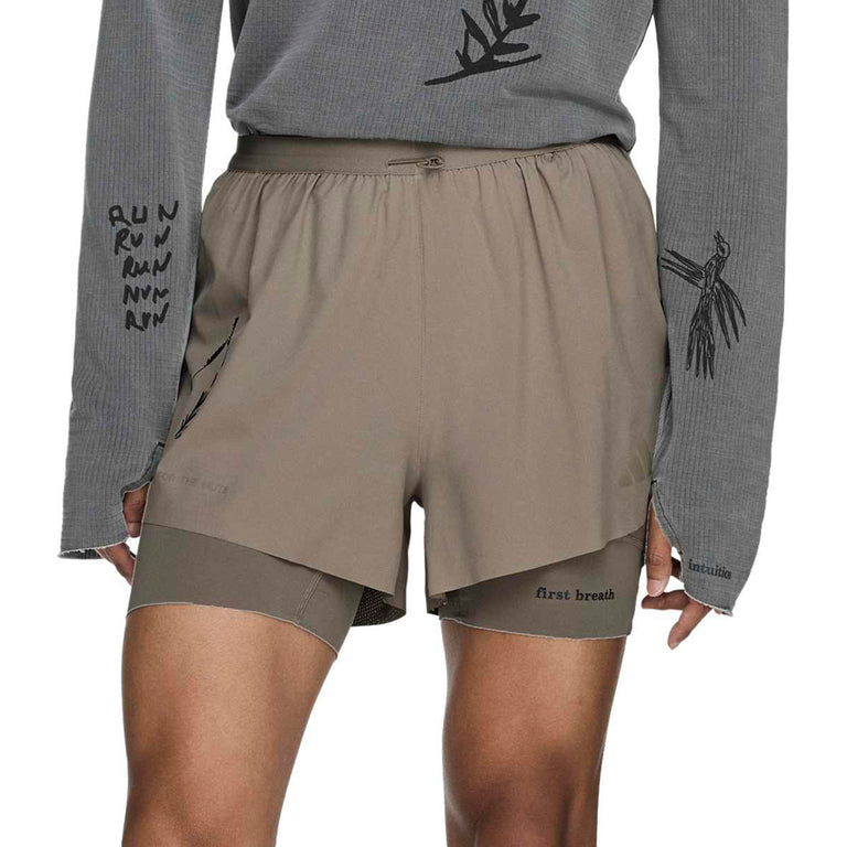 Adidas x Song for the Mute SFTM 2in1 Shorts - XL / Putty Beige - 3
