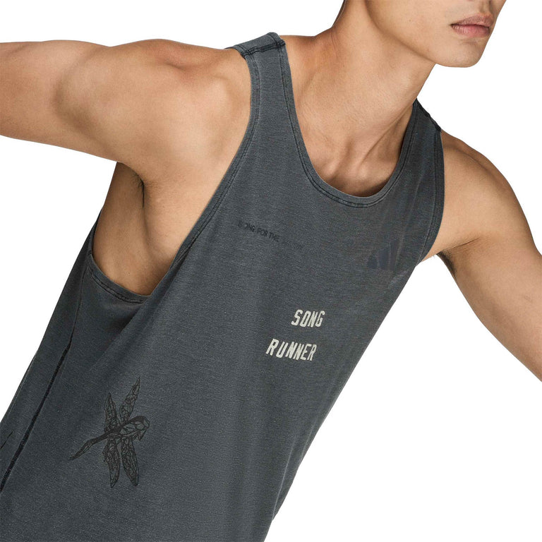 Adidas x Song for the Mute SFTM Tank - L / Carbon - 4
