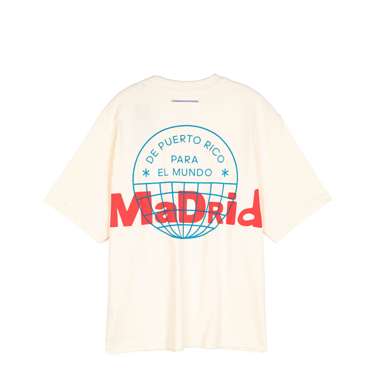 Adidas	x Bad Bunny DTMF Heavyweight Merch Tee *Madrid* - M / Cream White - 1