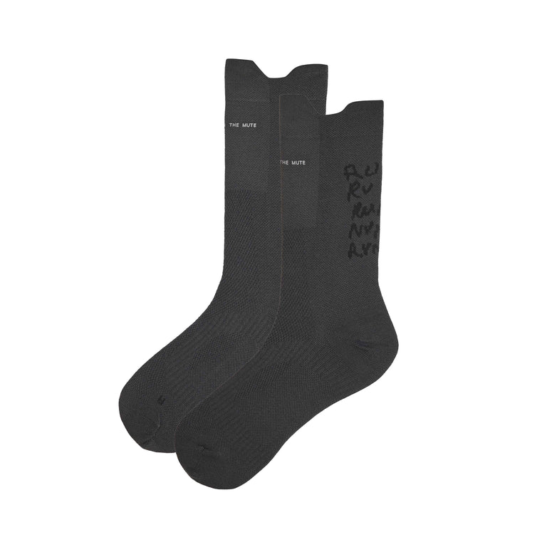 Adidas	x Song for the Mute SFTM Running Crew Sock - L / Carbon - 1