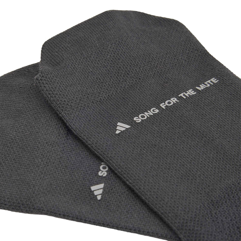 Adidas	x Song for the Mute SFTM Running Crew Sock - L / Carbon - 3