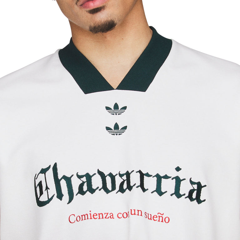 Adidas	x Willy Chavarria Soccer Tee - L / Off White - 5