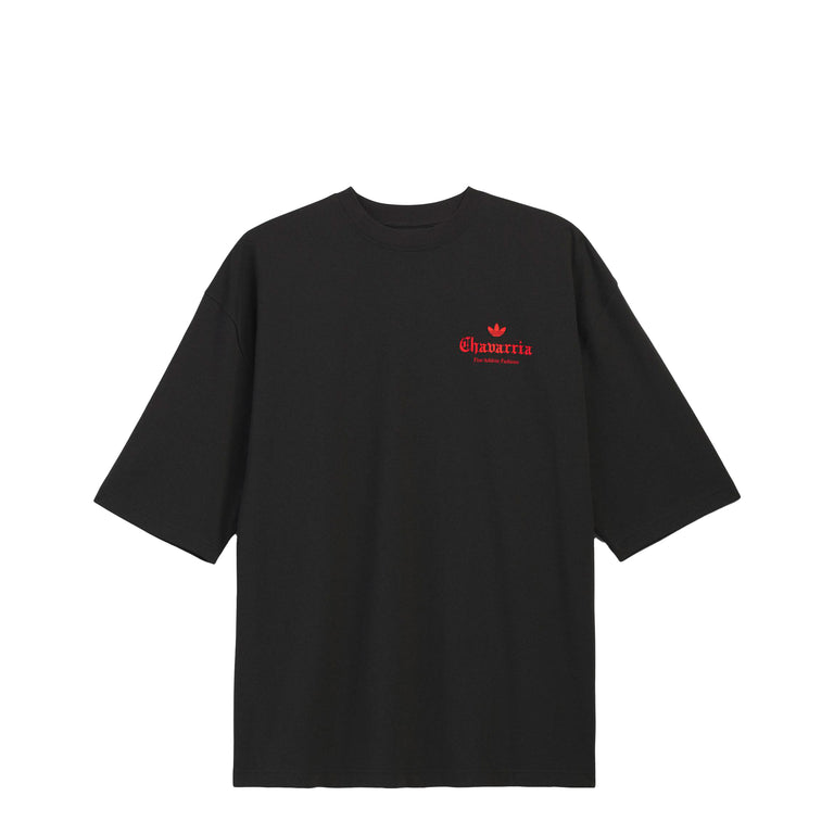 Adidas	x Willy Chavarria Dark Rose Tee - S / Black / Red - 2
