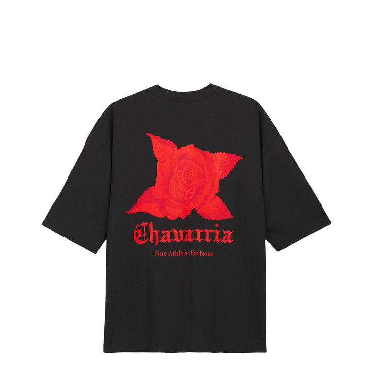 Adidas	x Willy Chavarria Dark Rose Tee - S / Black / Red
