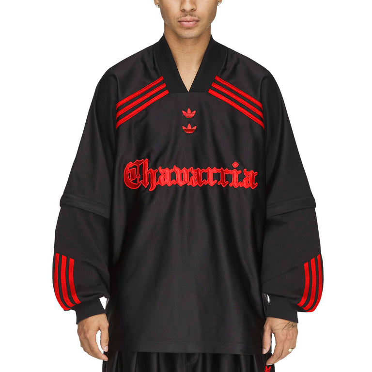 Adidas	x Willy Chavarria Dazzle Longsleeve Jersey - XL / Black - 3
