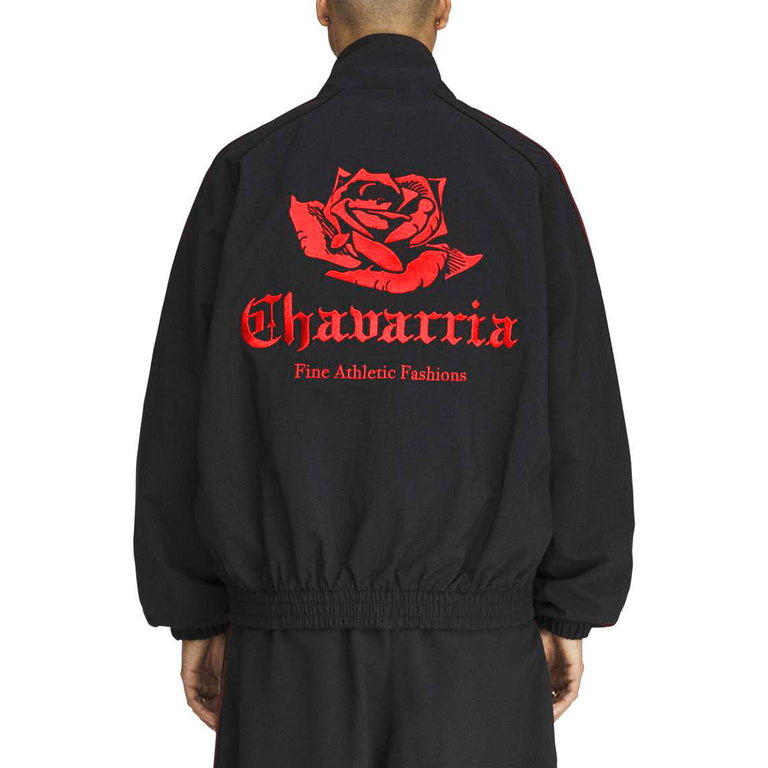 Adidas	x Willy Chavarria Woven Track Jacket - L / Black - 4

