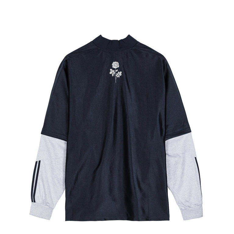 Adidas x Willy Chavarria Dazzle Long Sleeve Jersey - XL / Legend Ink / Light Grey Heather - 2
