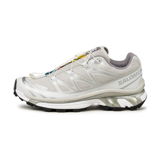 Salomon XT-6 - 38 2/3 / Lunar Rock / Footwear Silver / White