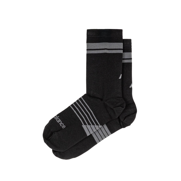 New Balance Pro Run Crew Socks 1 Pair - M / Black - 30