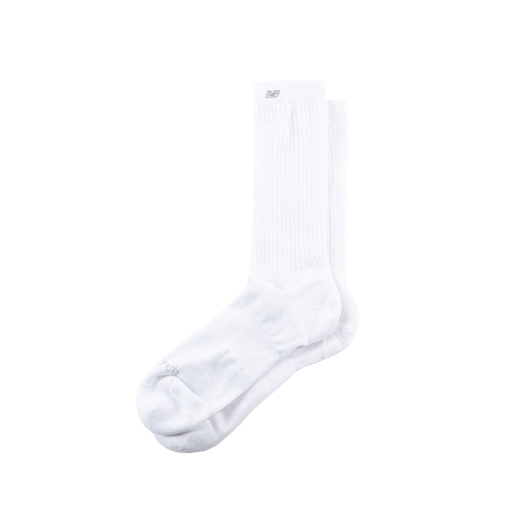 New Balance Active Slouchy Crew Socks 1 Pair - S / White
