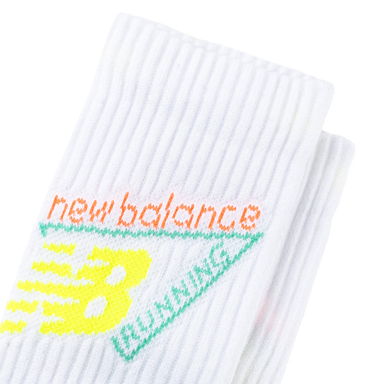 New Balance Active Graphic Crew Socks 3 Pack - XL / Oxford Blue / Black - 3