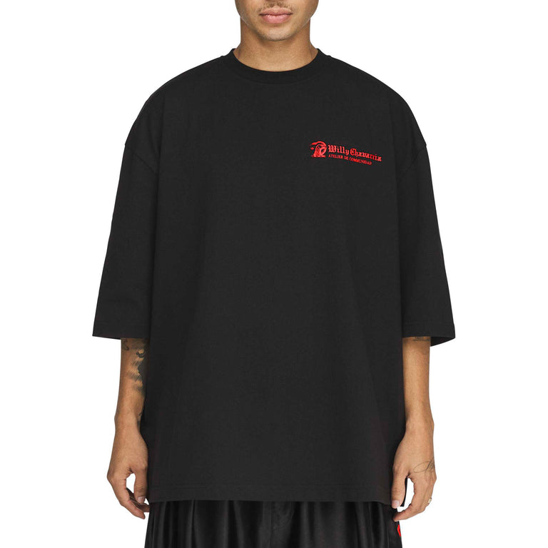 Adidas	x Willy Chavarria Atelier Tee - XL / Black - 3
