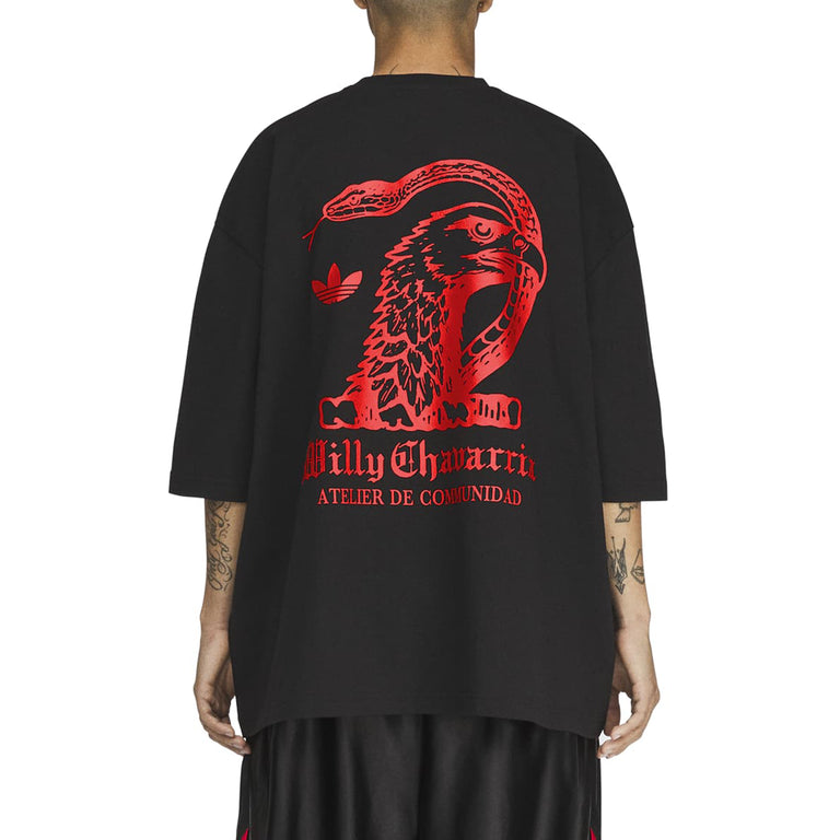 Adidas	x Willy Chavarria Atelier Tee - XL / Black - 4
