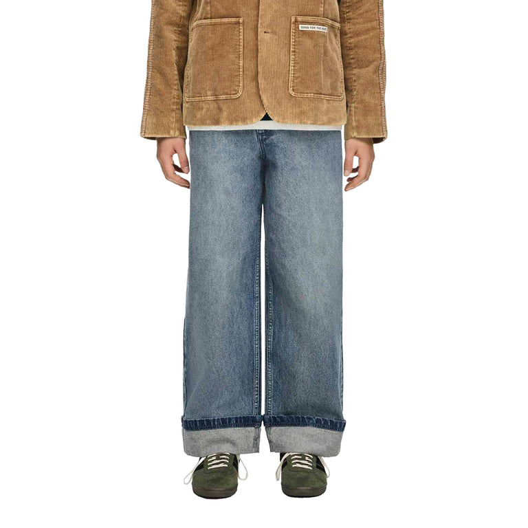 Adidas	x Song for the Mute ADI008 Denim Pants - 31 / Medium Blue Denim - 3
