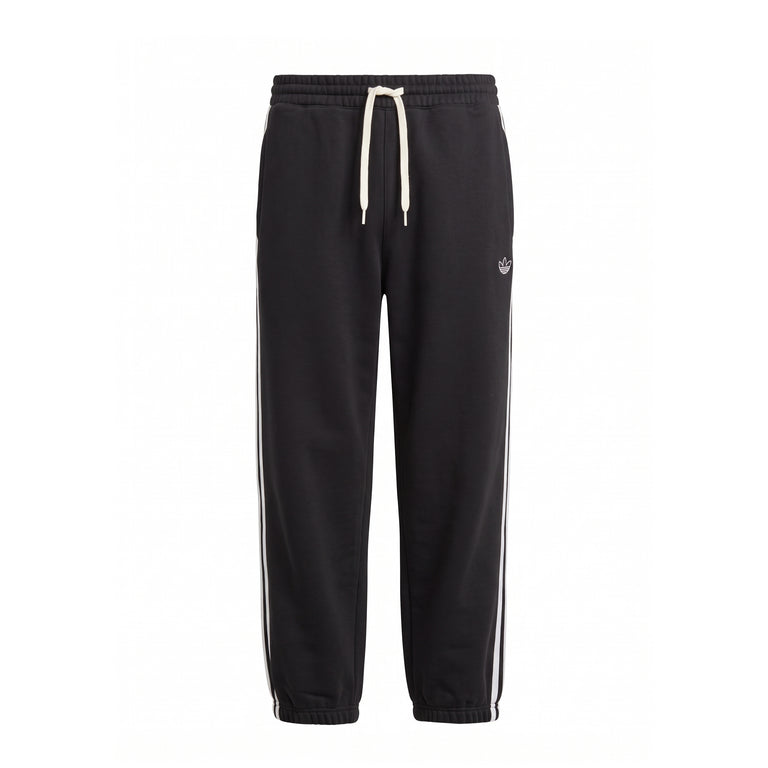Adidas	adiSignature 3 Stripes Jogger Sweatpants - XL / Black / Off White - 1

