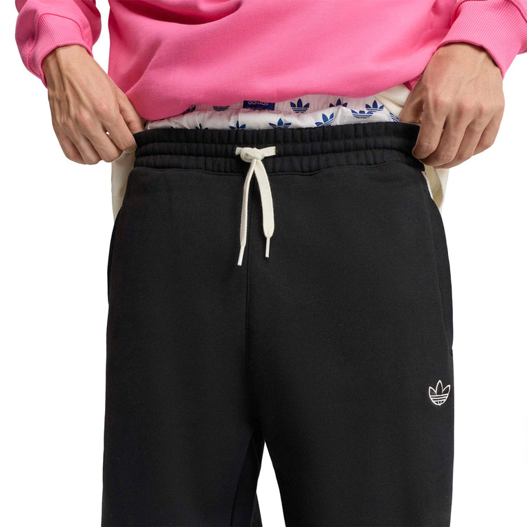 Adidas	adiSignature 3 Stripes Jogger Sweatpants - XL / Black / Off White - 5
