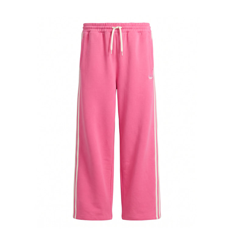as	adiSignature 3 Stripes Open Hem Sweatpants - XL / Pulse Magenta / Off White - 1

