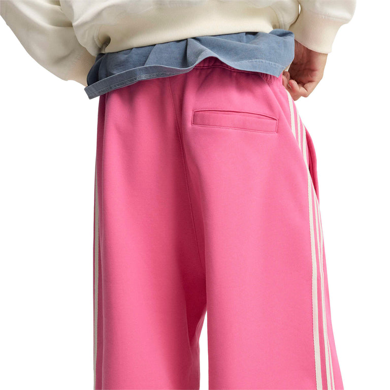 as	adiSignature 3 Stripes Open Hem Sweatpants - XL / Pulse Magenta / Off White - 5
