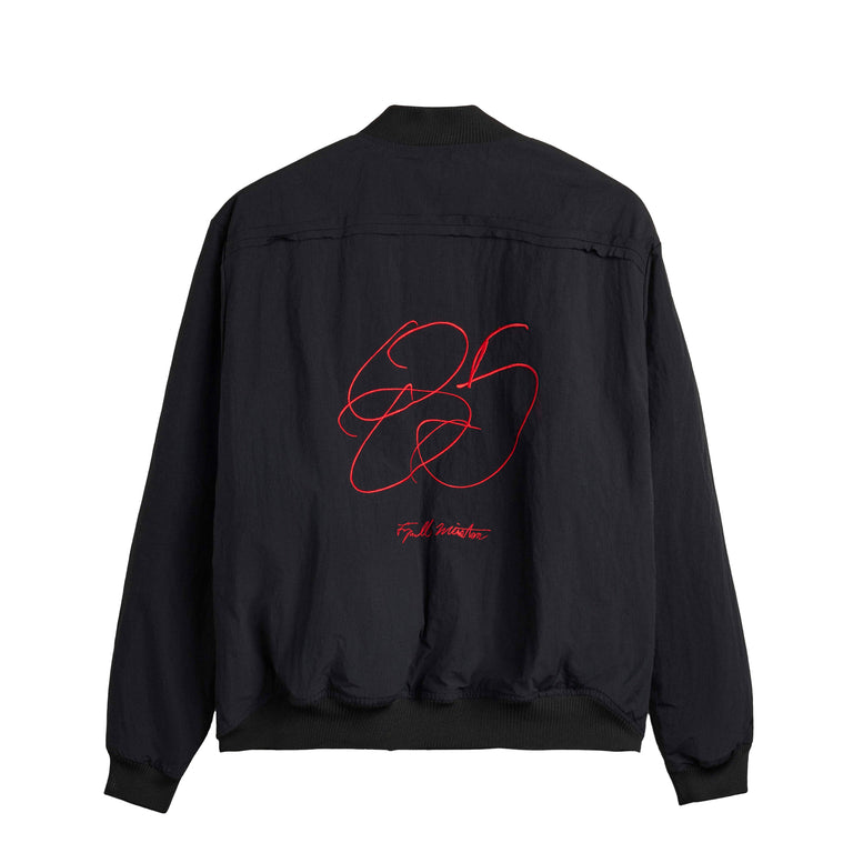 Adidas	x Tyrrell Winston College Jacket - L / Black / Better Scarlet - 2