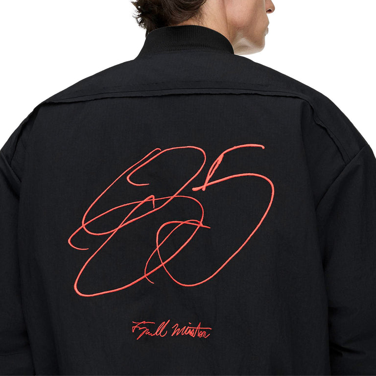 Adidas	x Tyrrell Winston College Jacket - L / Black / Better Scarlet - 4