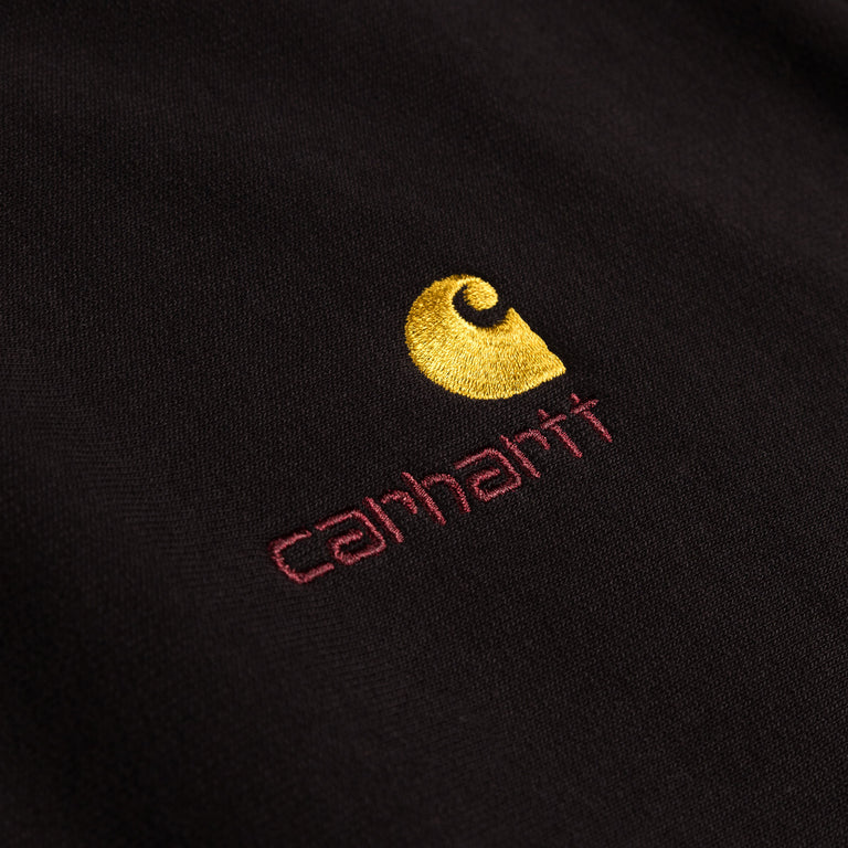 Carhartt WIP Half Zip American Script Sweat