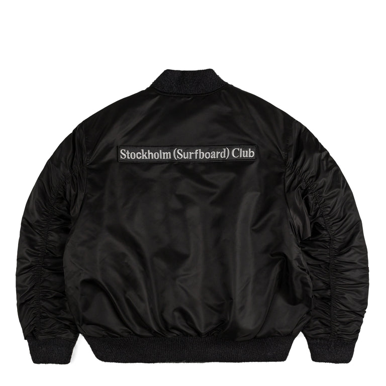 Stockholm Surfboard Club Nylon Bomber Jacket