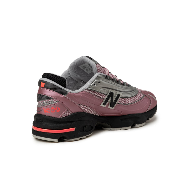 New Balance M1000U - 47.5 / Pink Taffy / Silver Metallic / Urgent Red - 5
