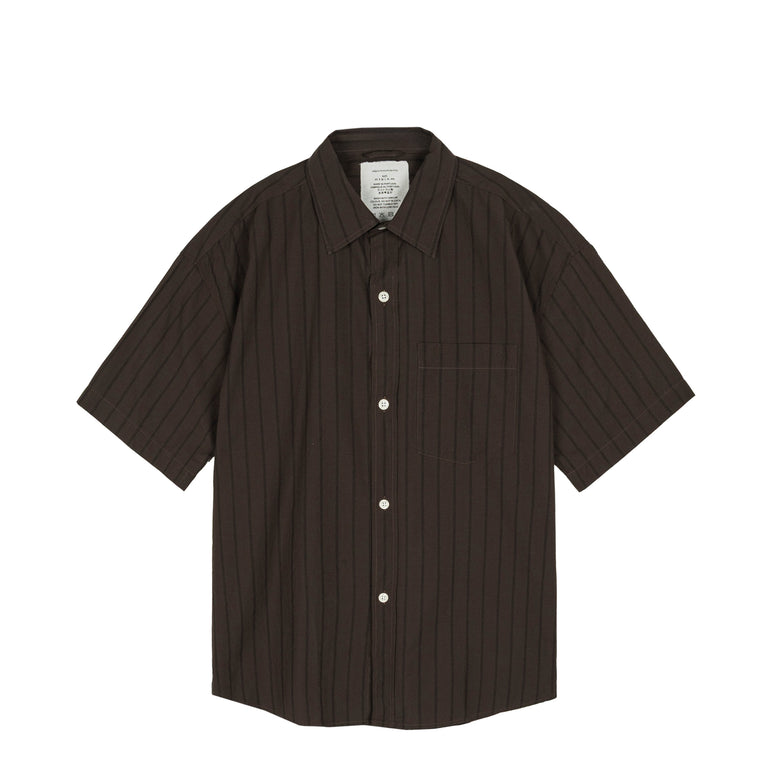 mfpen	New Input Shirt - L / Dark Brown Triple Stripe
