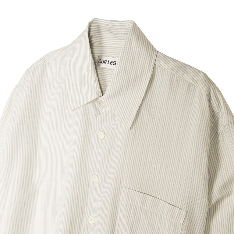 Our Legacy Above Shirt - 48 / Index Stripe Coolhread Cloth - 2