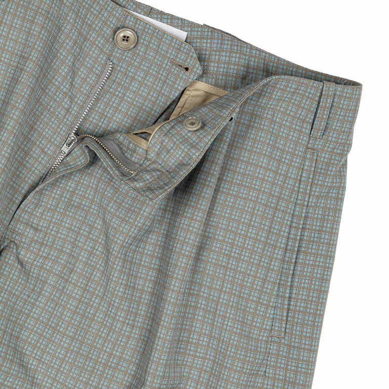 Our Legacy Ponte Shorts - 48 / Frosted Moss Check Nexwool - 3