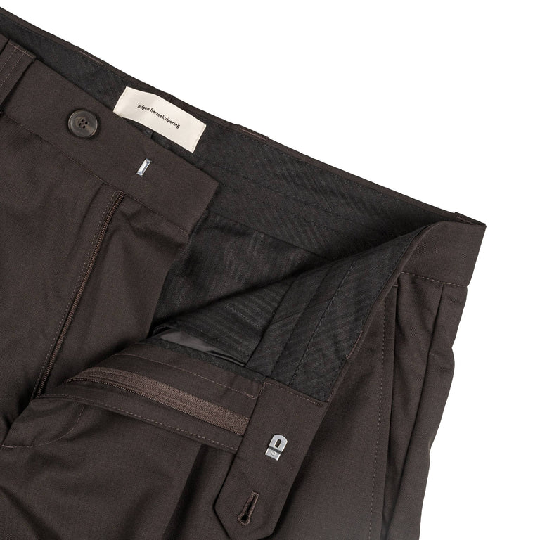 mfpen Classic Trousers (Coffee Twill Wool)