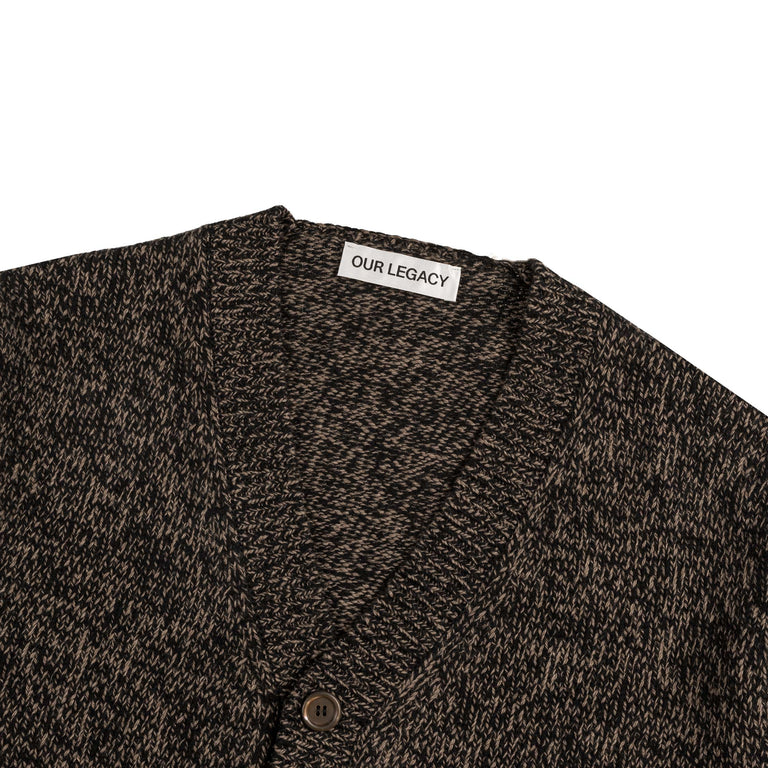 Our Legacy Academy Cardigan (Bear Twist Mouline Wool)
